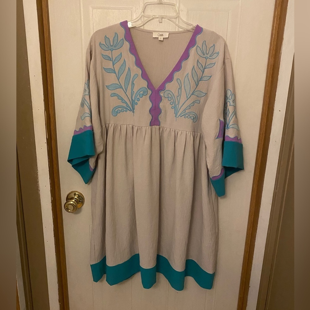 Oddi Tequila Toast Embroidered Dress - Picture 5 of 9